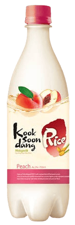 Makgeolli peach bottle